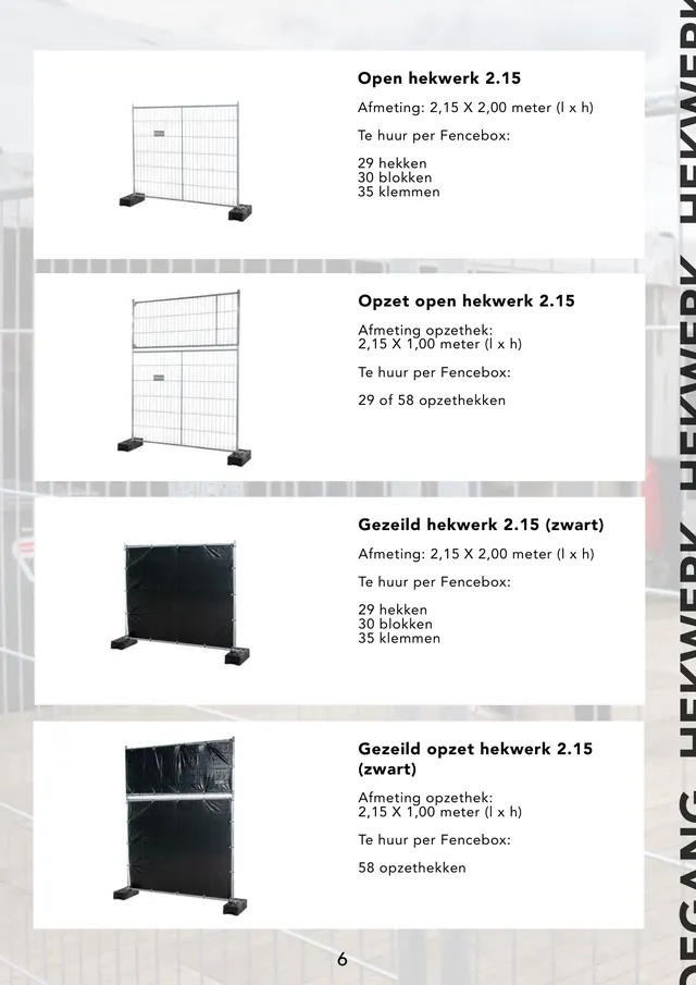 Productenoverzicht, pagina 6