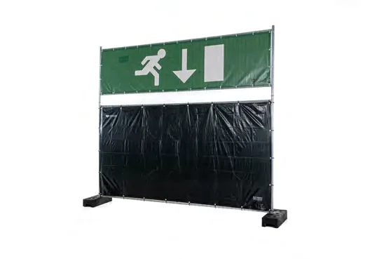 Banner Nooduitgang (alleen banner)
